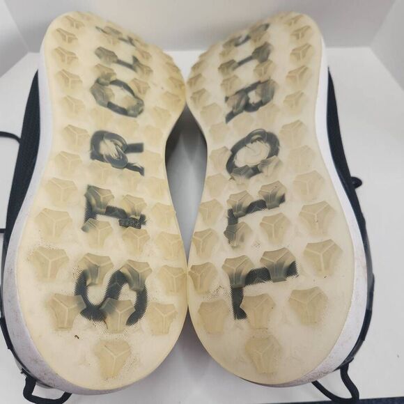 Stroll Mens Black Low Top Mesh Performance Knit Golf Sneaker Shoes Size 11.5 - Picture 7 of 8